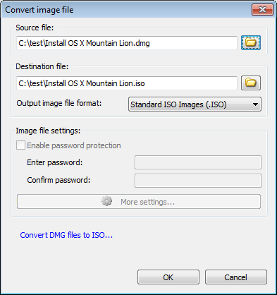 Convert iso file to dmg on mac pro